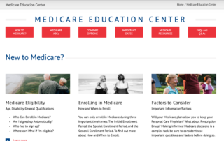 Medicare Education Center screenshot