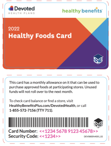 Devoted Health Plans Card